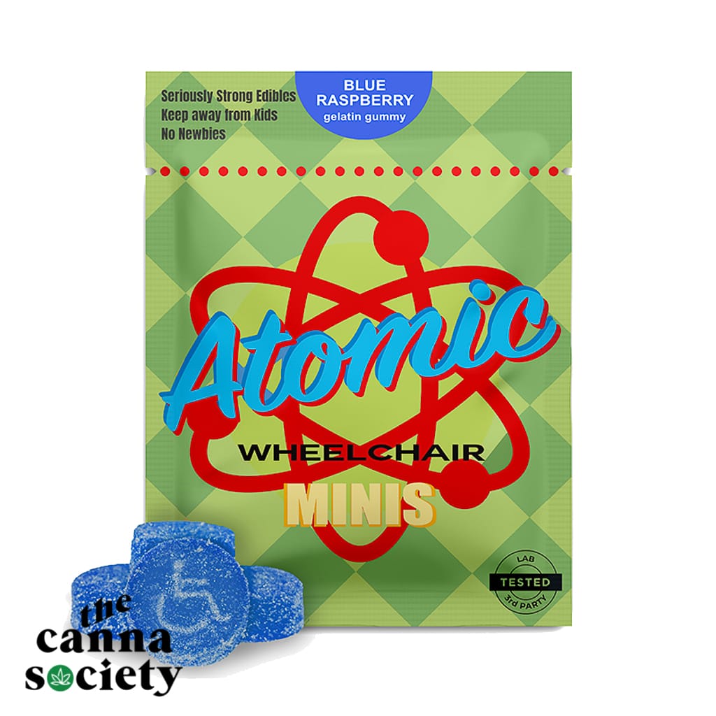 Atomic Wheelchair Mini Gummies (400mg THC)